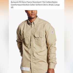 Men’s Bulwark FR workshirt  Button-Up Shirt